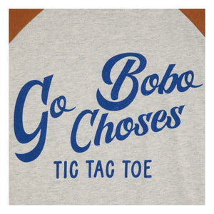 Bobo Choses - Renk bloklu T-shirt Bobo Choses Organik Pamuk | Kırçıllı gri