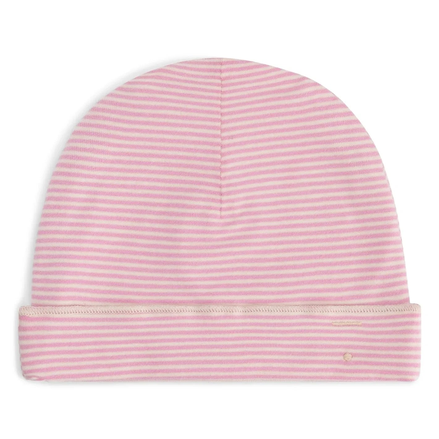 Gray Label - Organik pamuklu çizgili şapka | Pembe