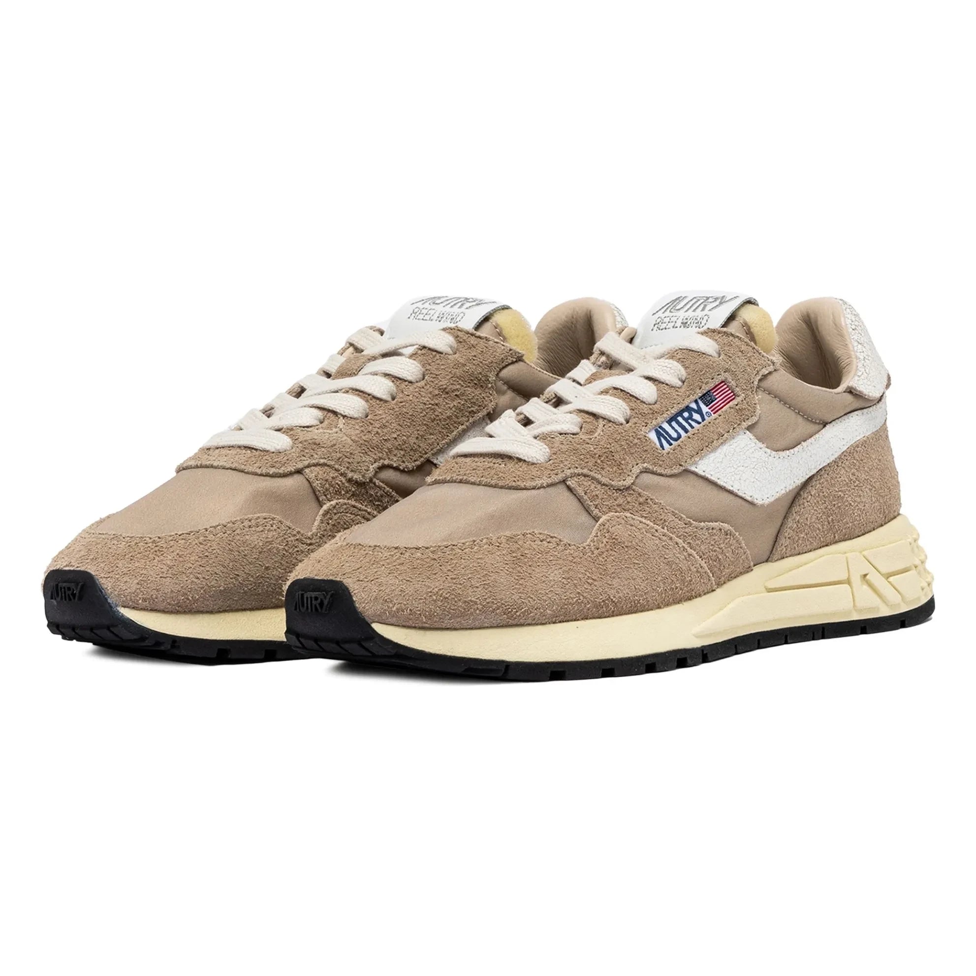 Autry - Reelwind Low Naylon Sneakers | Koyu Bej