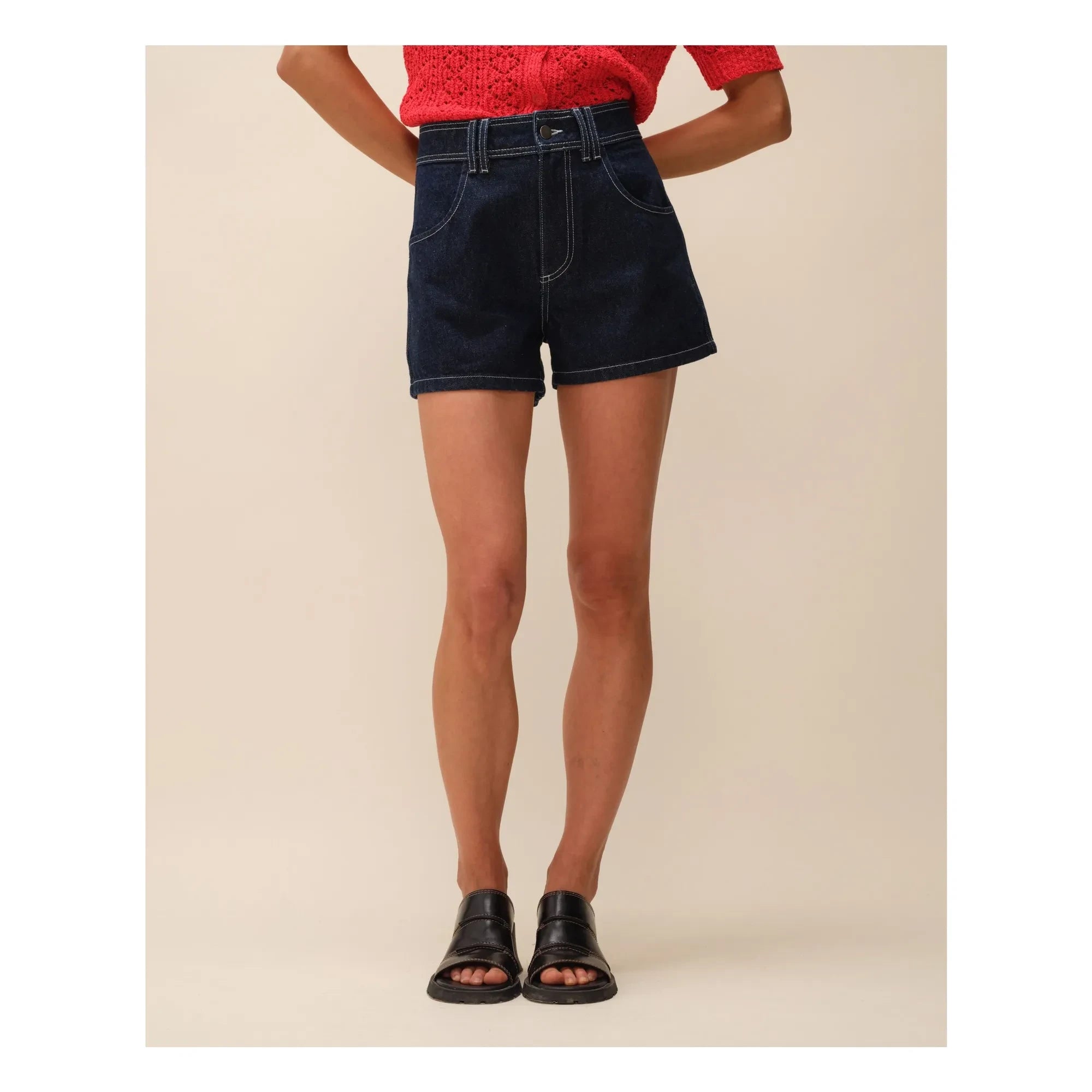 Nitah - Farouk Şort | Brüt Denim