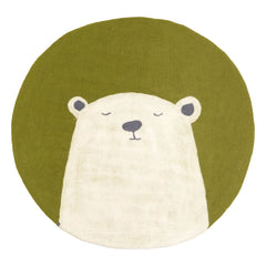 Muskhane - Felt Pasu Grizzly halı | Yeşil