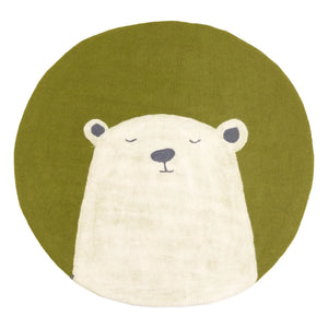 Muskhane - Felt Pasu Grizzly halı | Yeşil