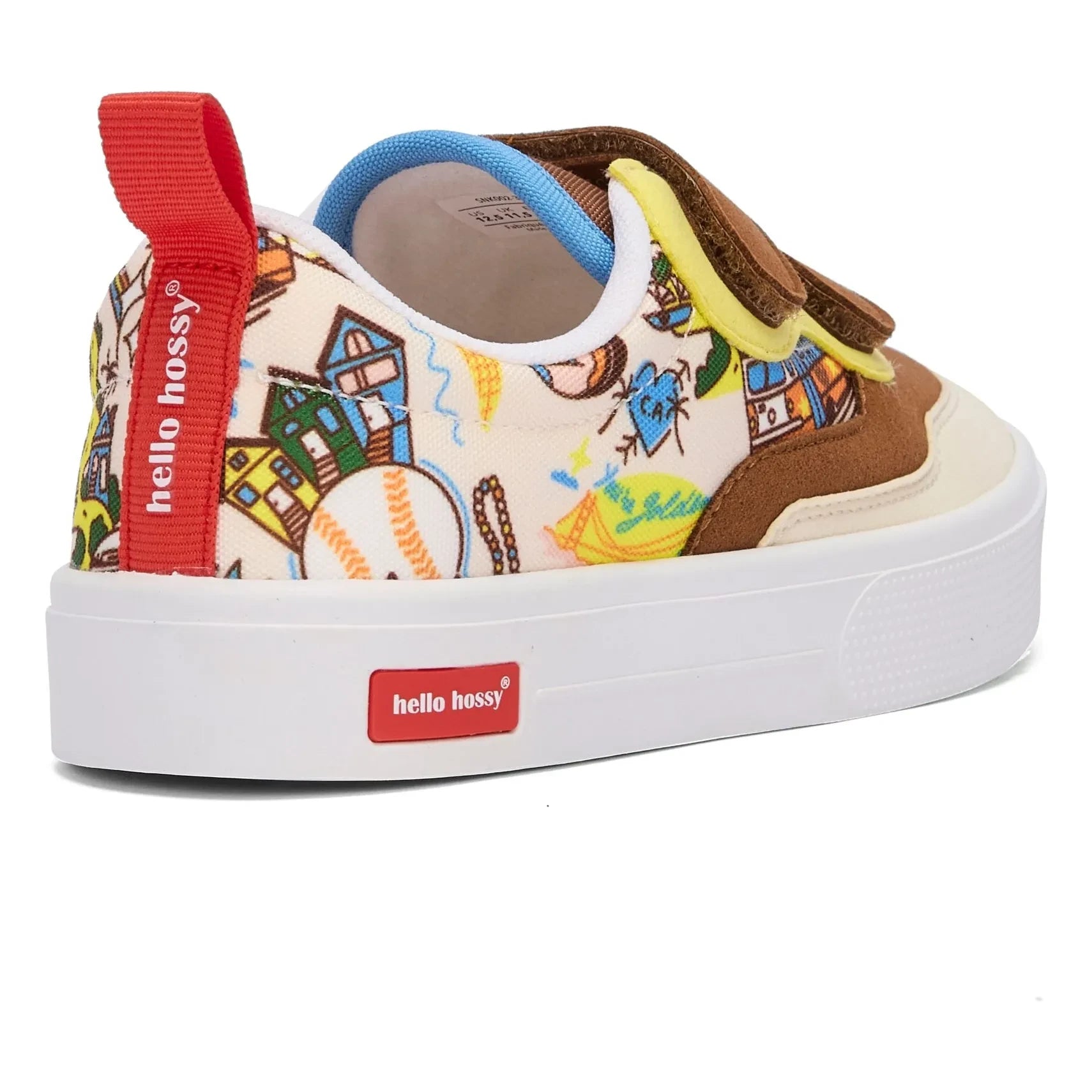 Hello Hossy - San Francisco Çizik Detaylı Sneakerlar | Kahverengi