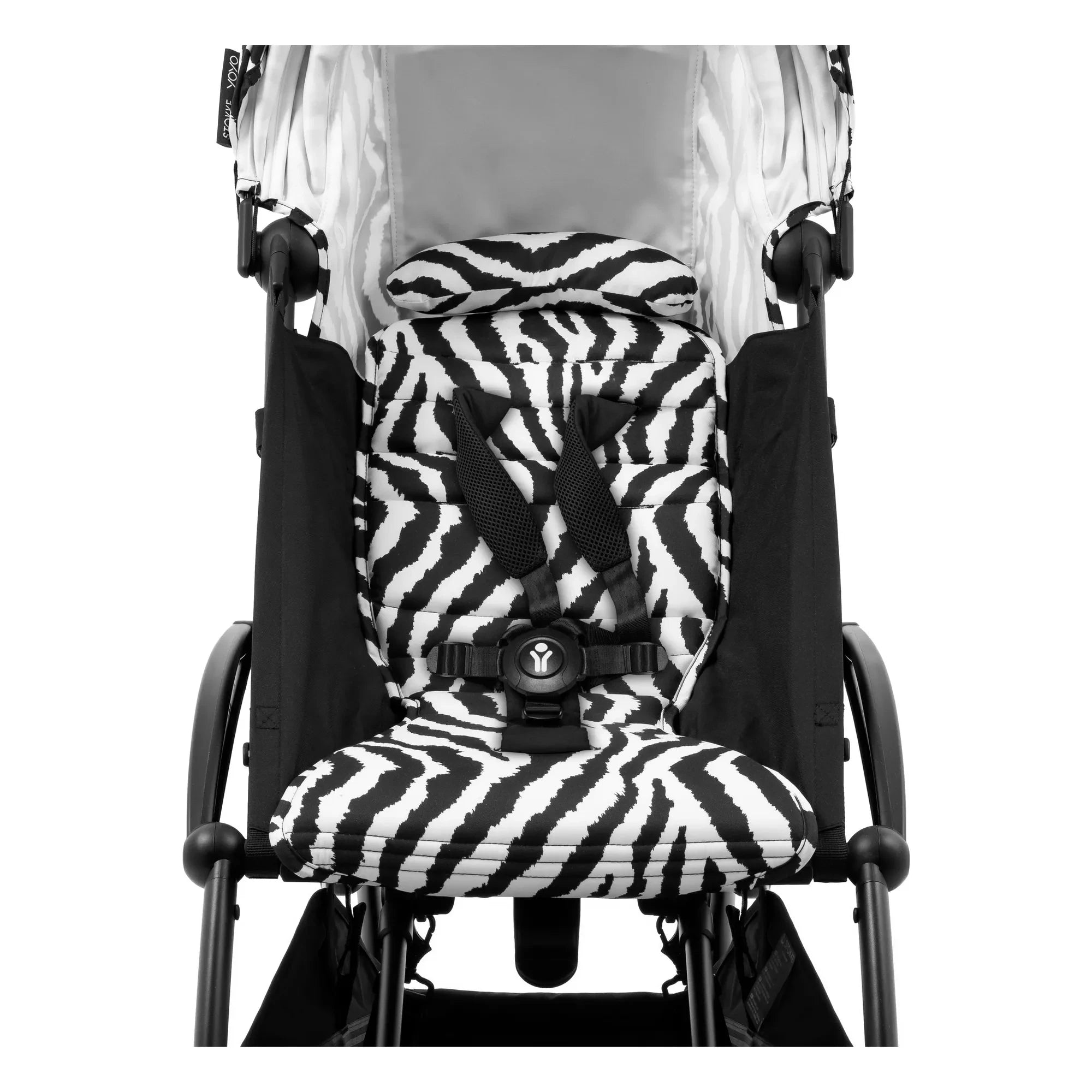 Stokke® - YOYO³ 6+ Bebek Arabası Beyaz çerçeve | Zebra