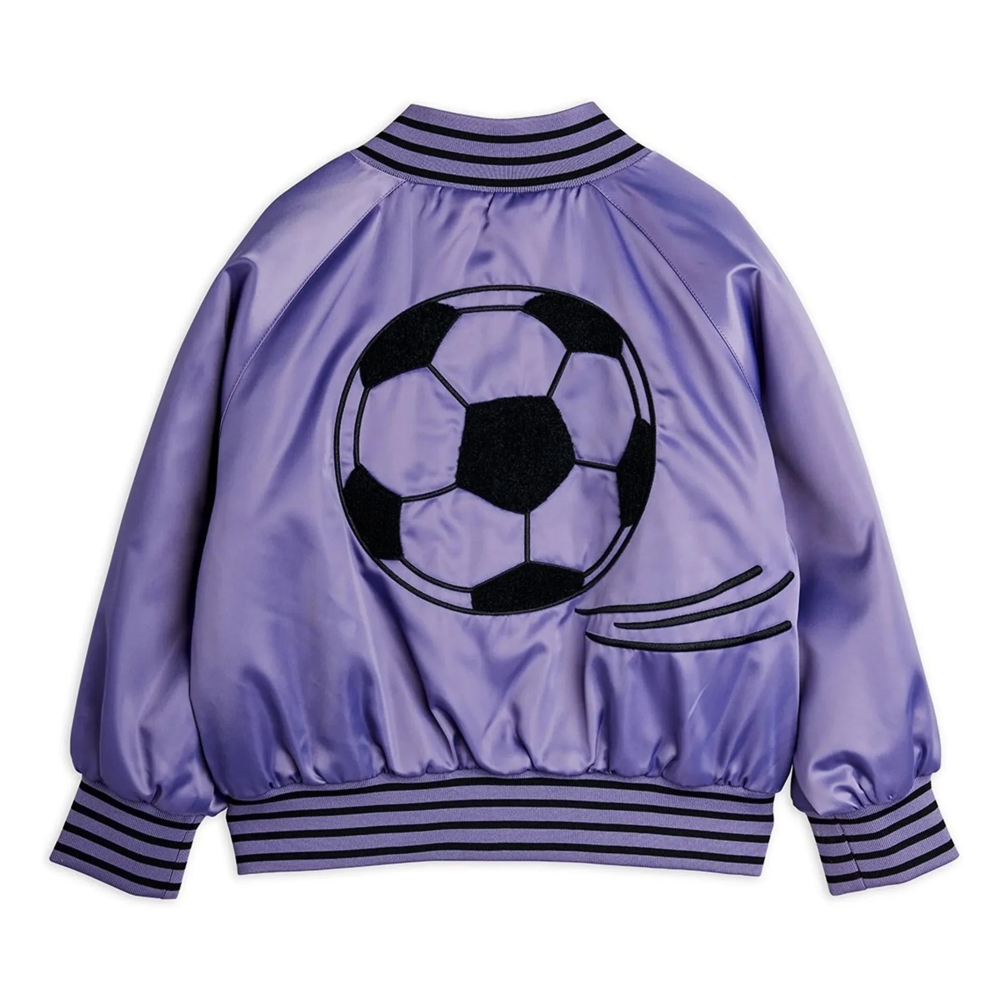 Mini Rodini - Futbol Bomber Saten Geri Dönüştürülmüş Lifler | Mor