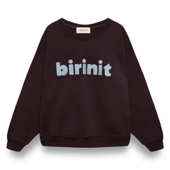 birinit - Birinit Organik Pamuk Sweat | Plum