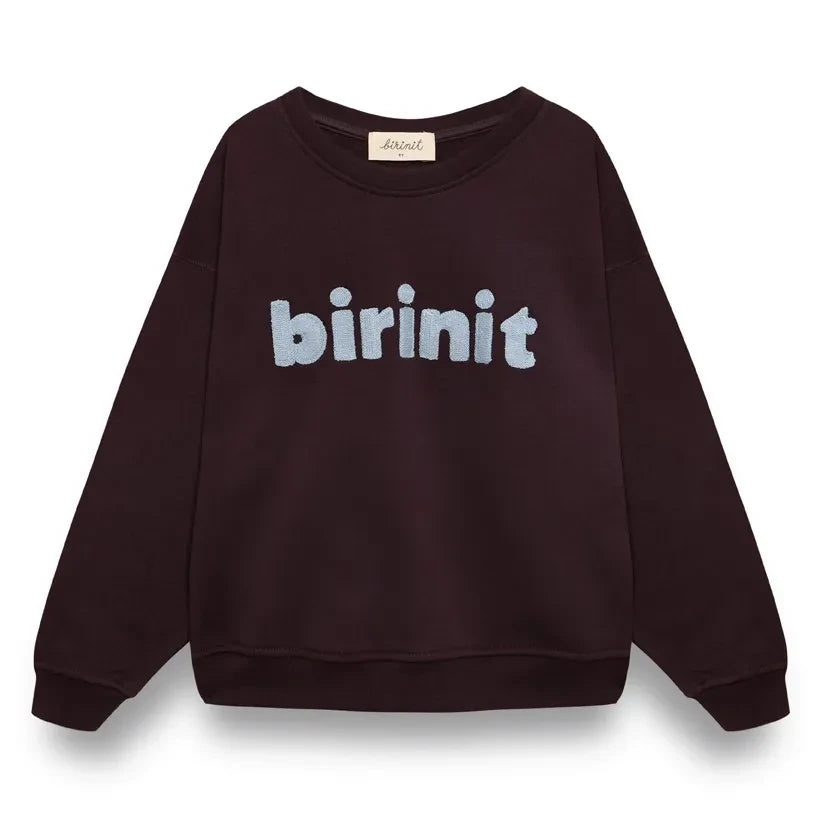 birinit - Birinit Organik Pamuk Sweat | Plum