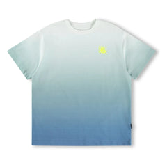 Molo - Rodney Dégradé organik pamuklu T-shirt | Mavi