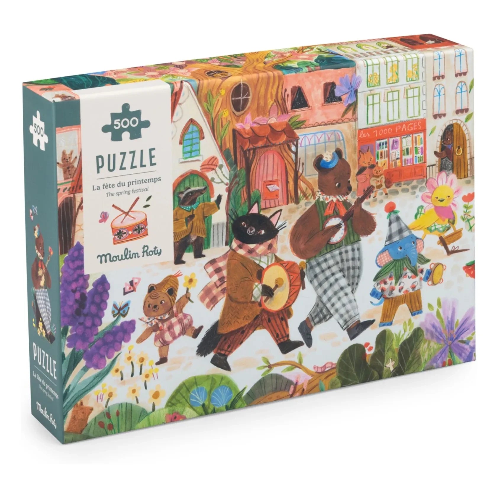 Moulin Roty - Bahar Festivali Puzzle - 500 Parça