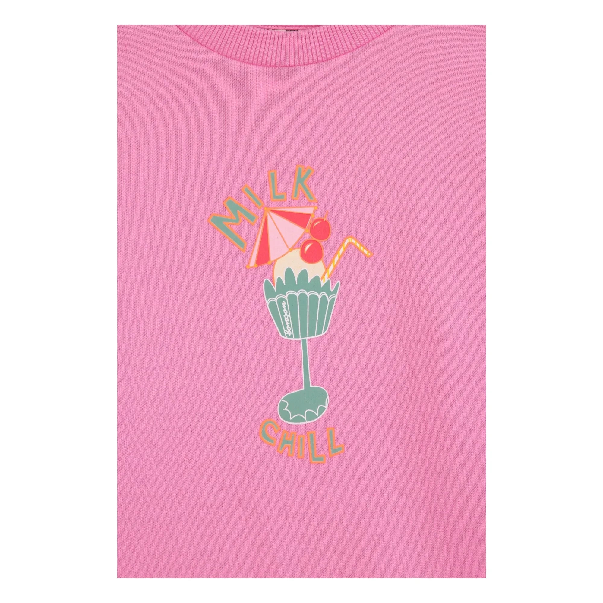 Bonton - Nolwen Chill sweatshirt | Şeker pembesi