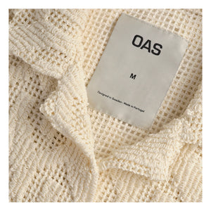 OAS - Atlas Kırçıllı Bluz | Ekru