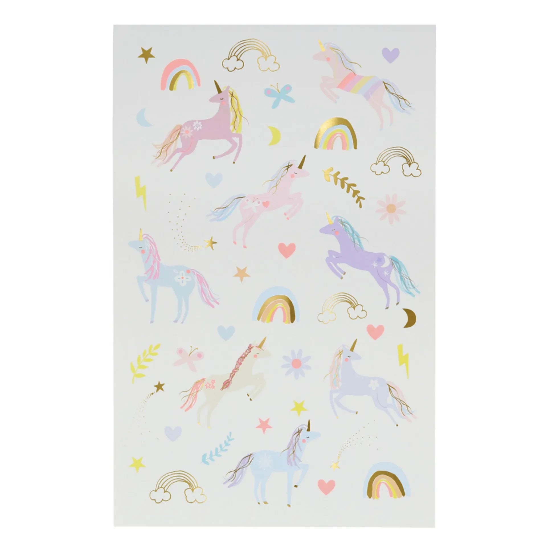 Meri Meri - Geçici Unicorn Dövmeleri