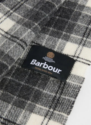 Barbour - Yün Ekose Atkı | Gri