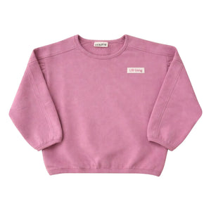 Lililotte - Salomé organik pamuk sweatshirt | Toz Pembe