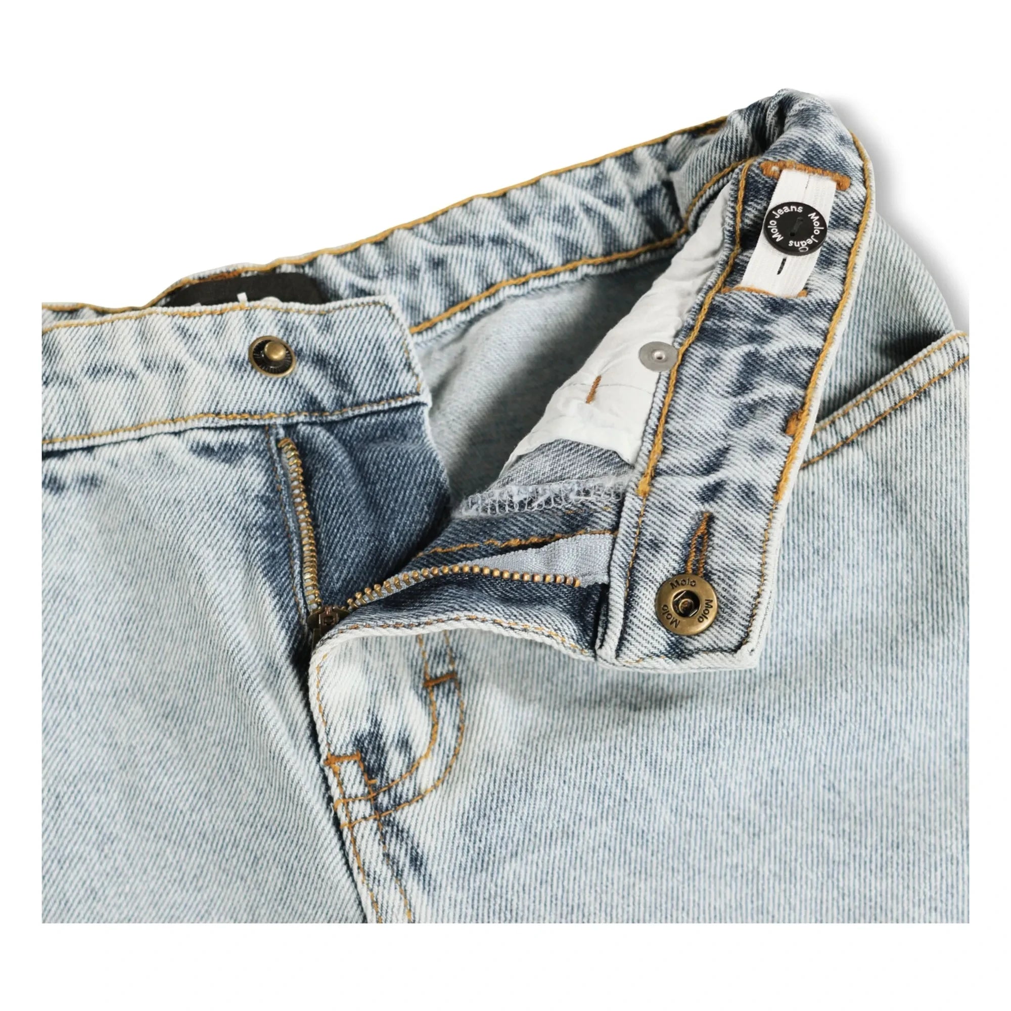 Molo - Denim Bermuda Art Organik Pamuk | Açık Mavi