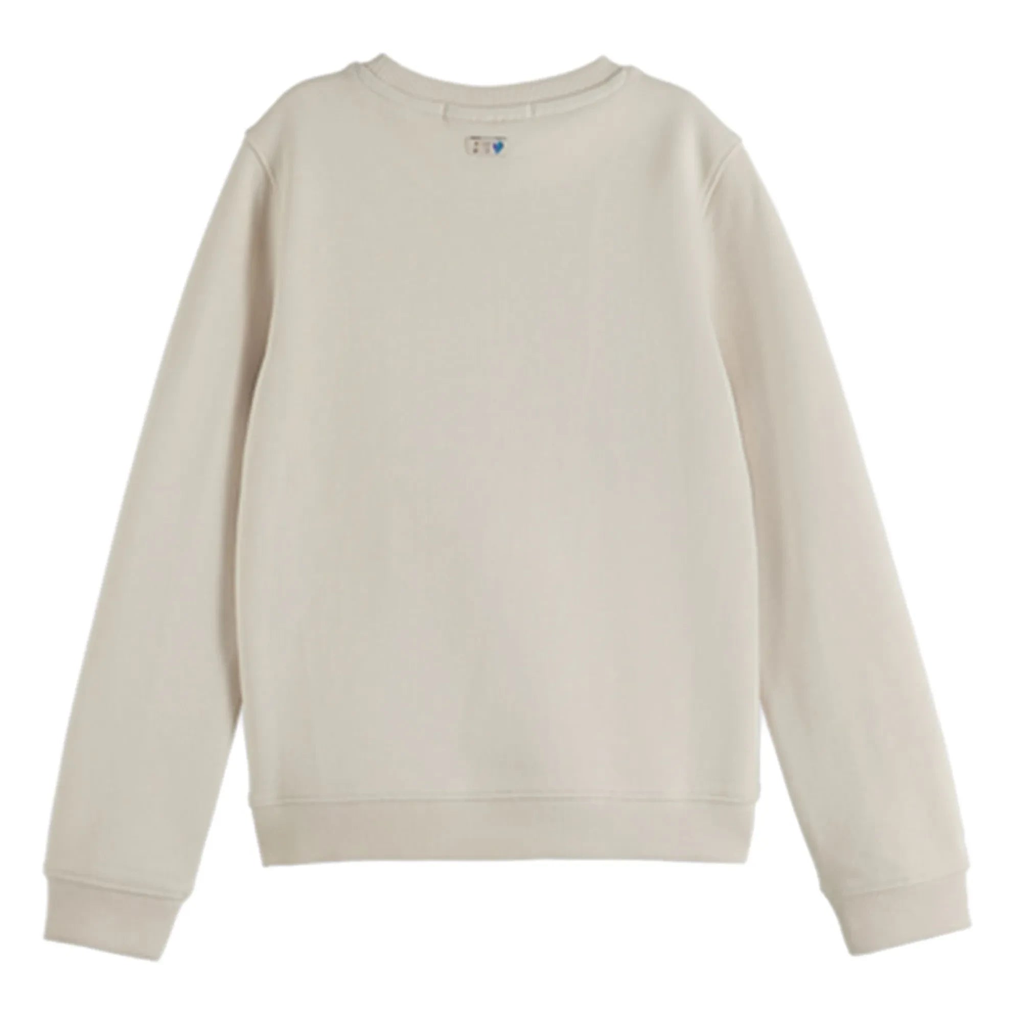 Scotch & Soda - Artwork Starry Skies Organik pamuk sweatshirt | Ekru