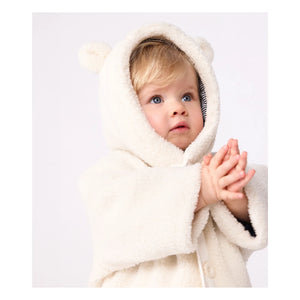 Petit Bateau - Sherpa Kulaklı Küpe | Ecru