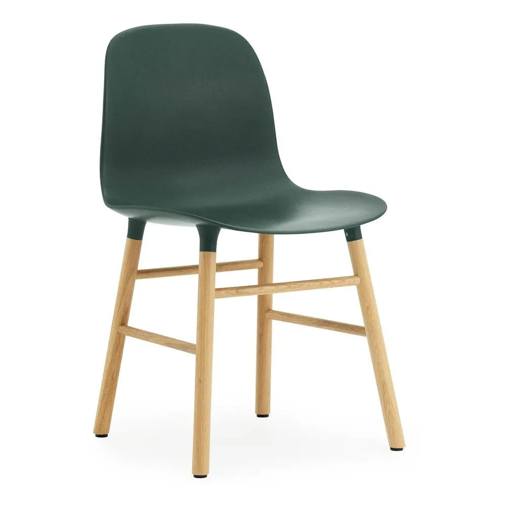 Normann Copenhagen - Meşe Form Sandalye | Yeşil