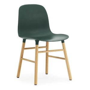 Normann Copenhagen - Meşe Form Sandalye | Yeşil