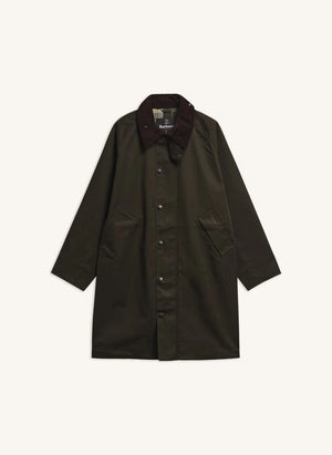 Barbour - Seyahat için Uzun Su Geçirmez Ceket | Koyu yeşil