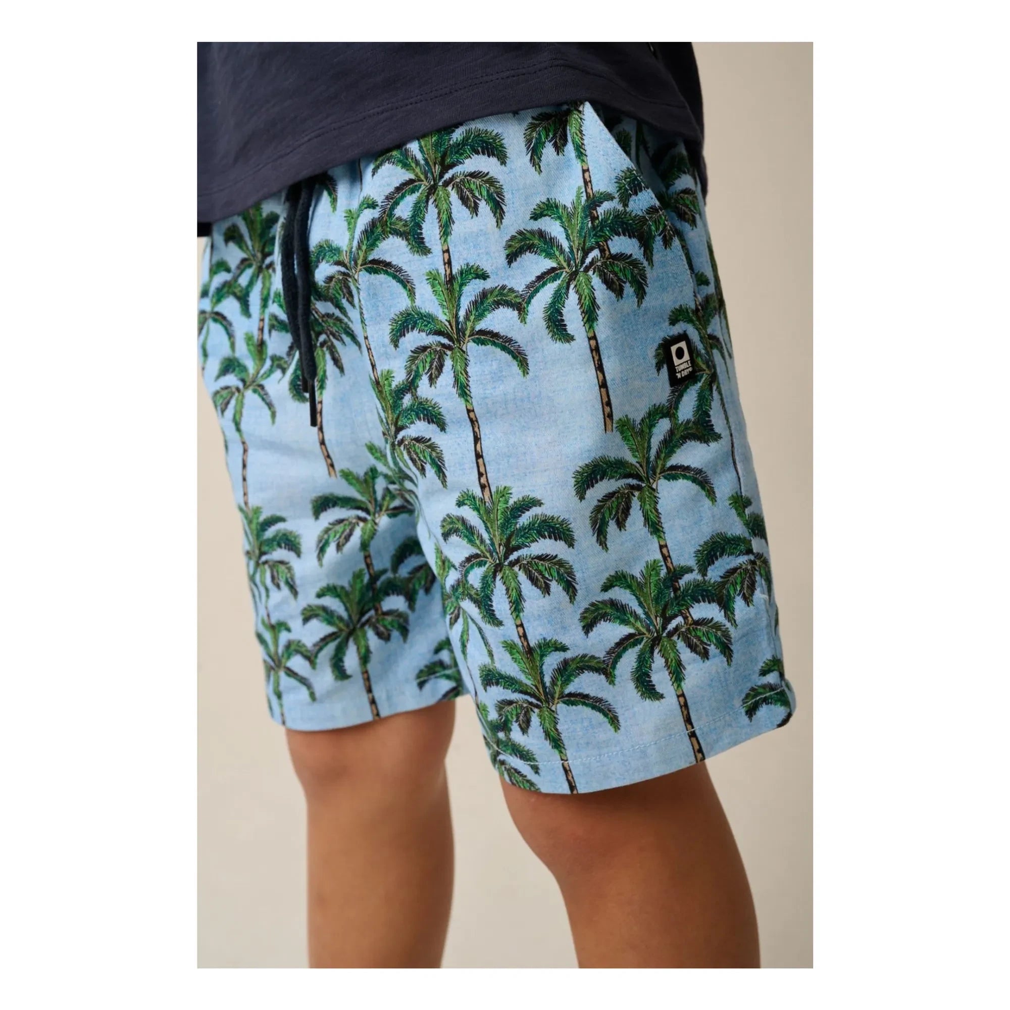 Tumble N'Dry - Melanesia Palm Şort | Açık mavi