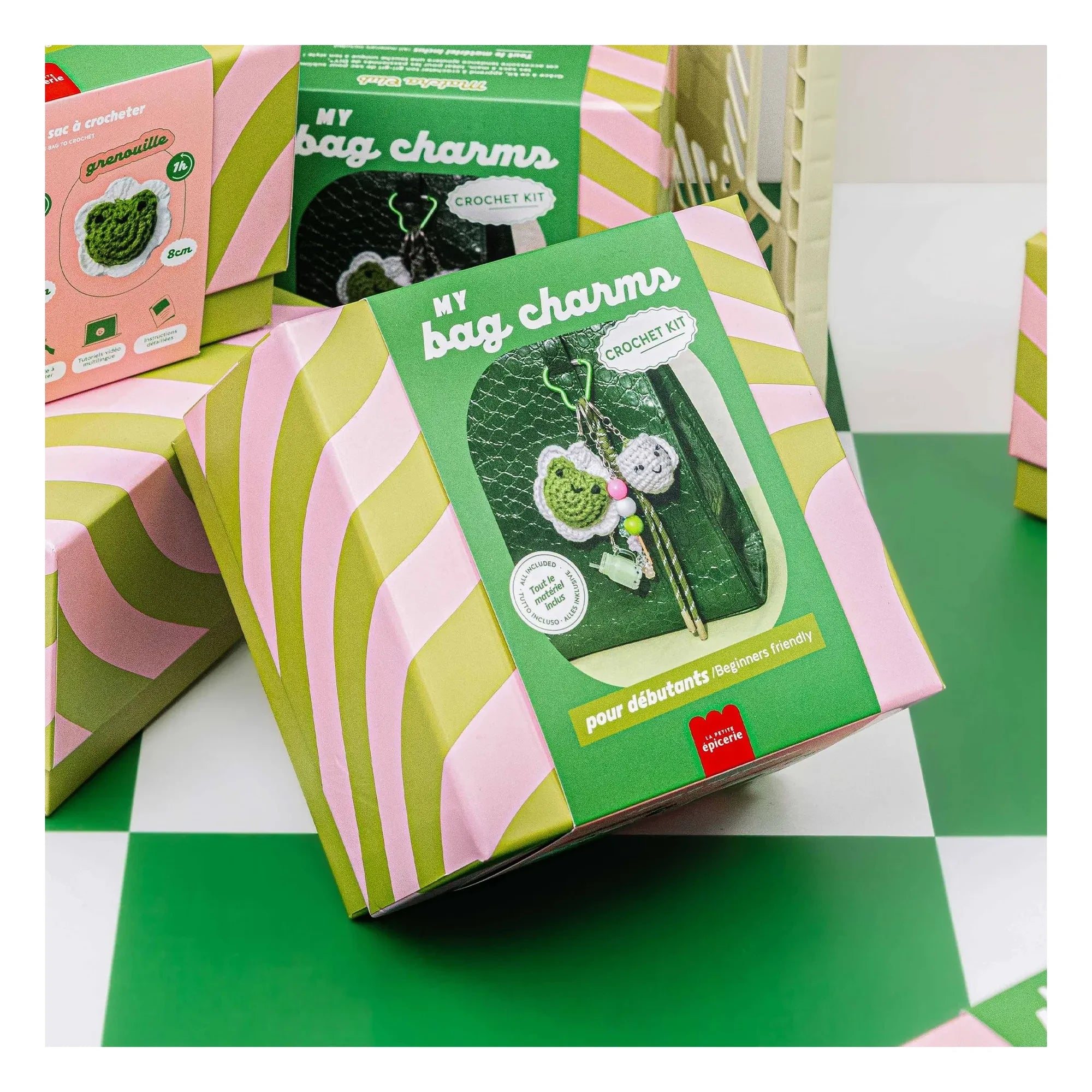 La Petite Épicerie - Tığ işi charm kiti - Matcha Club