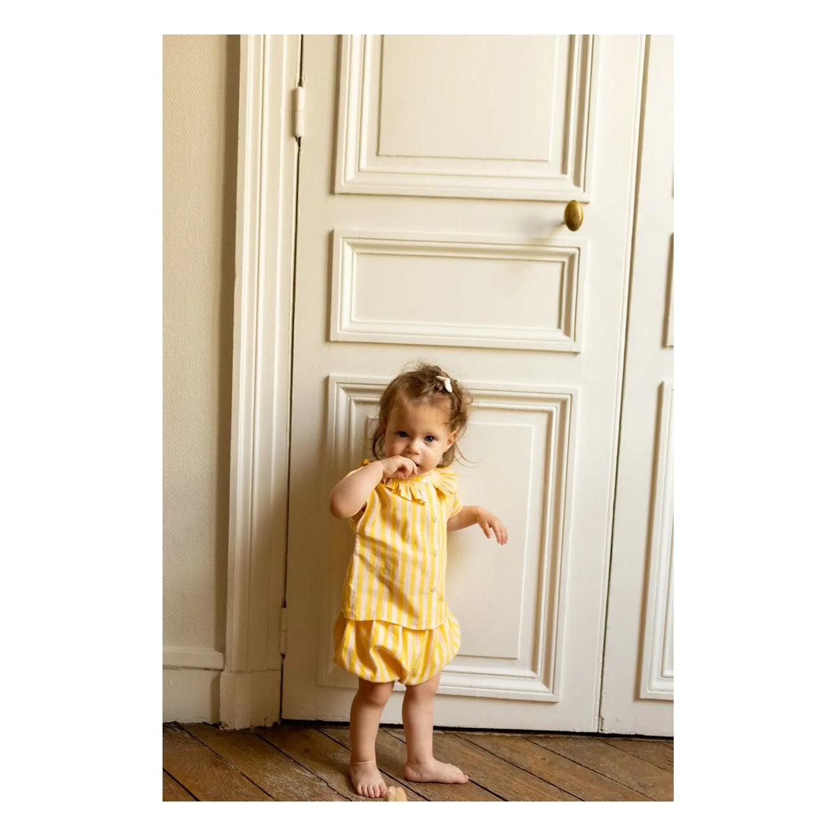 Louis Louise - Bloomer London Çizgili | Sarı