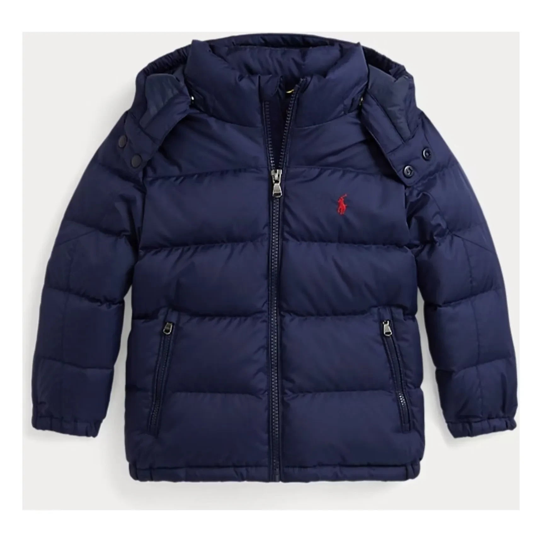 Ralph Lauren - Geri Dönüştürülmüş Elyaf Logolu Dolgulu Mont | Lacivert