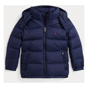 Ralph Lauren - Geri Dönüştürülmüş Elyaf Logolu Dolgulu Mont | Lacivert