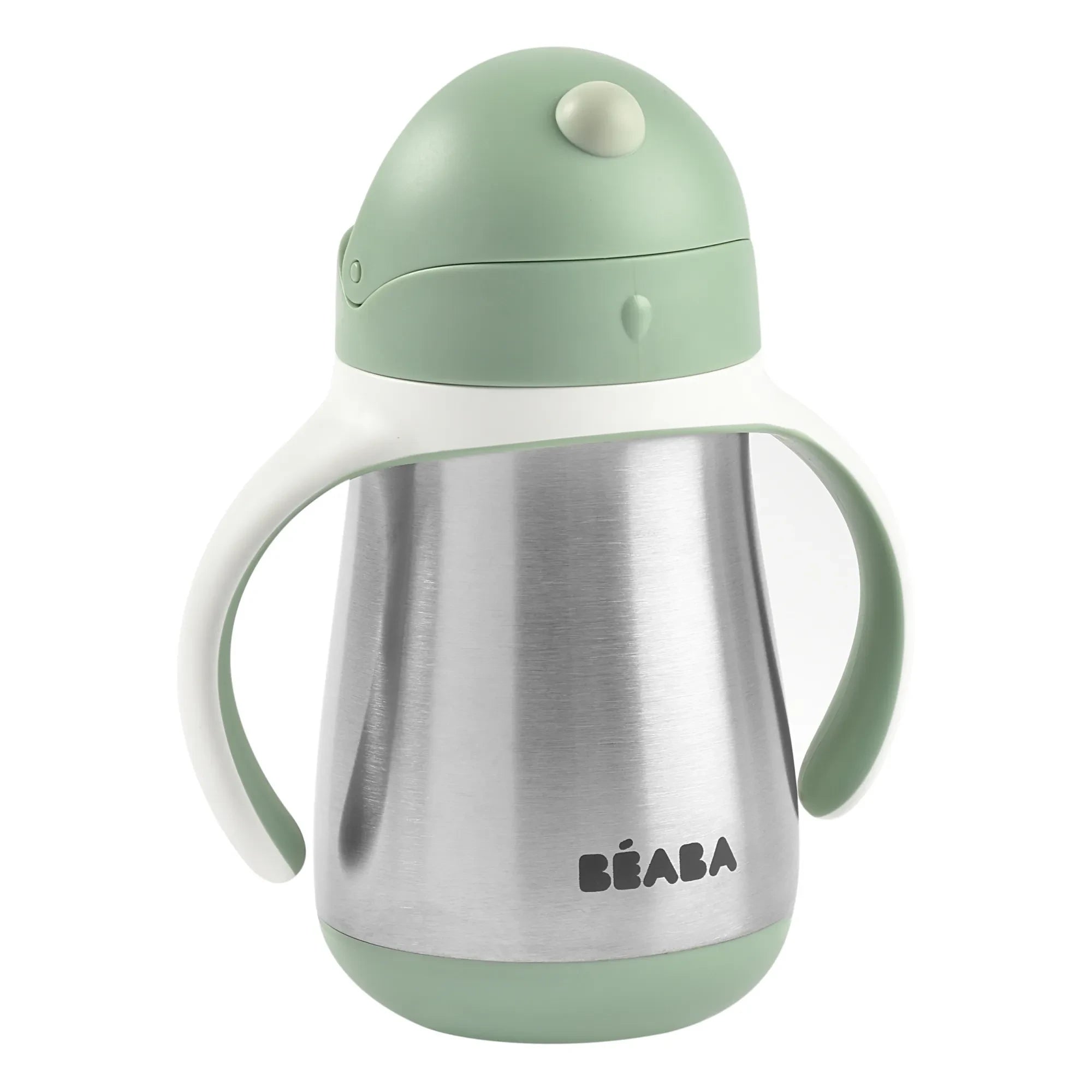 Béaba - Paslanmaz Çelik Alıştırma Bardağı - 250 ml | Sage