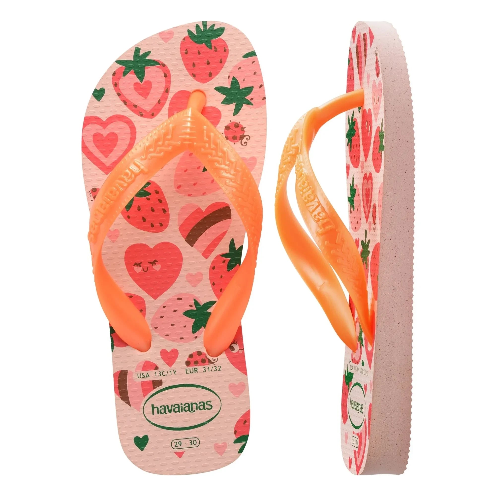 Havaianas - Flores parmak arası terlik | Pembe