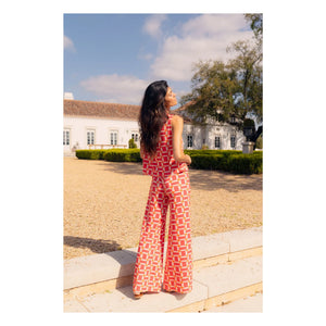 Paloma Collection - Andrea Pink Mama Pantolon - Kadın Giyim | Pembe