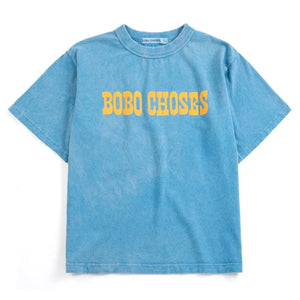 Bobo Choses - Bobo Choses Organik Pamuklu Tişört | Mavi