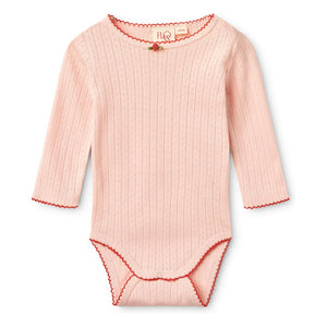 Flöss - Pointelle Liva body | Açık Pembe