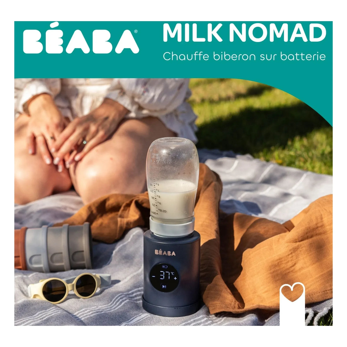 Béaba - Milk Nomad biberon ısıtıcı | Gece mavisi