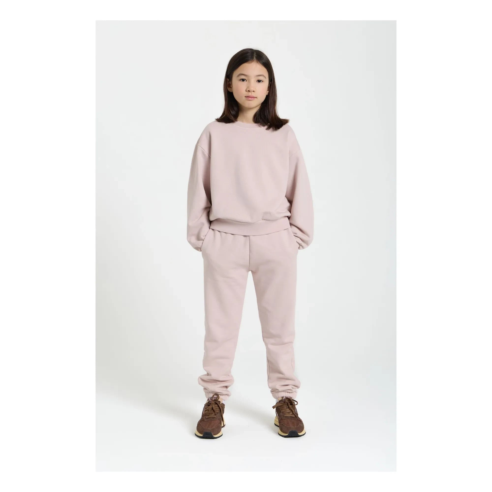 Smallable Kid - Kiwi Organik Pamuklu Jogger | Soluk Pembe