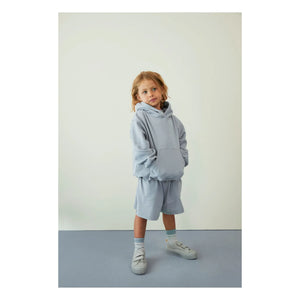 Gray Label - Organik pamuklu sweatshirt | Buz Mavisi