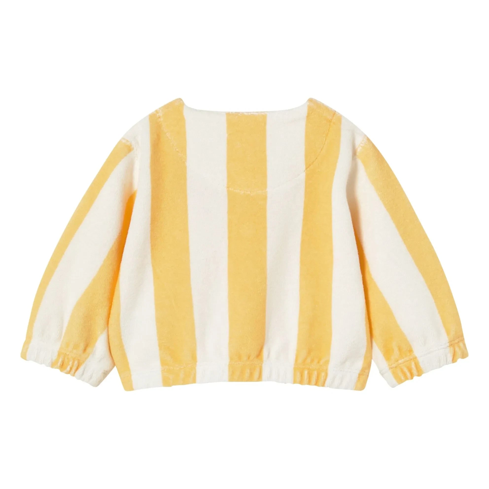 Tinycottons - Çizgili Organik Pamuklu Sweatshirt | Sarı