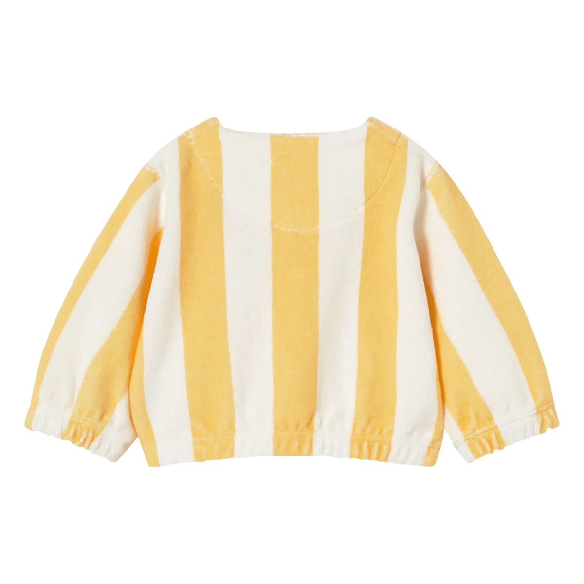 Tinycottons - Çizgili Organik Pamuklu Sweatshirt | Sarı