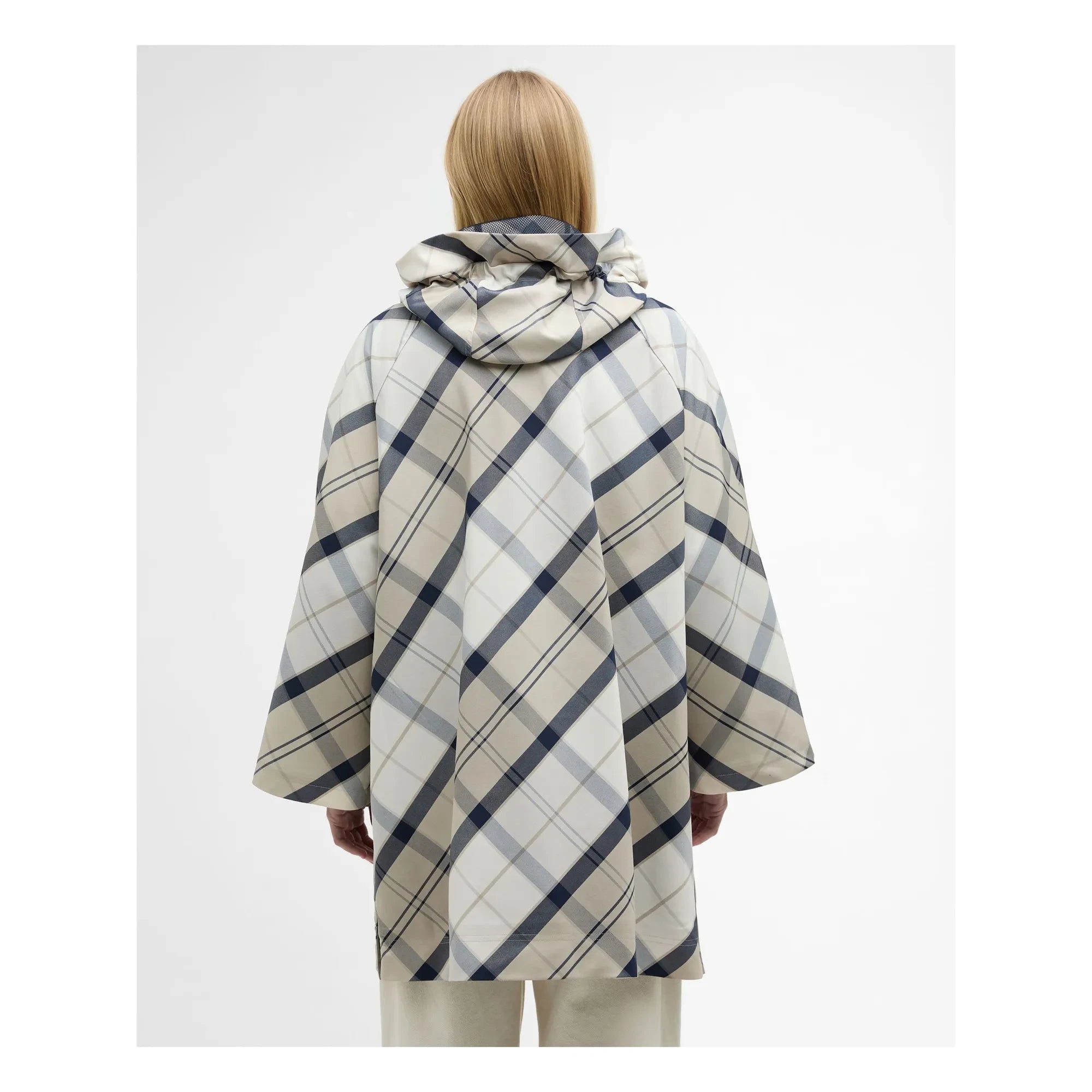 Barbour - Kinsale Tartan Su Geçirmez Ceket | Gri