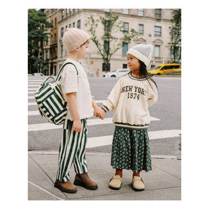 Rylee + Cru - Raglan Sweat New York Mini | Ekru