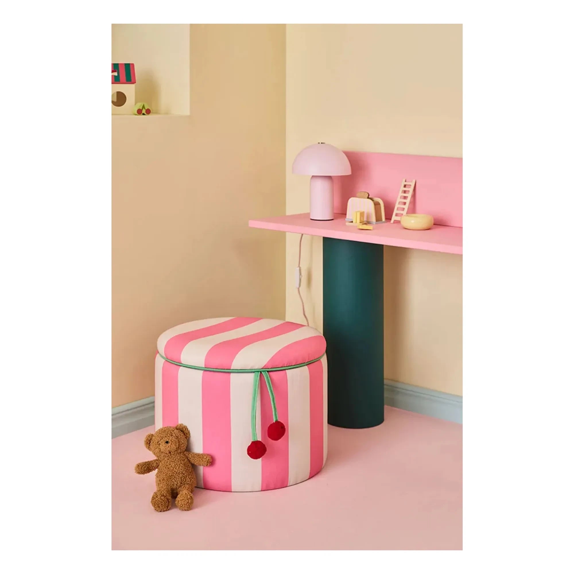 Kid's Concept - Sirk saklama pufu | Pembe