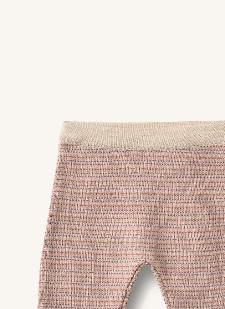 Wheat - Neel Merinos Yün Tayt | Pembe