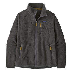 Patagonia - Retro Pile Fermuarlı Polar Geri Dönüştürülmüş Elyaflar | Kömür grisi