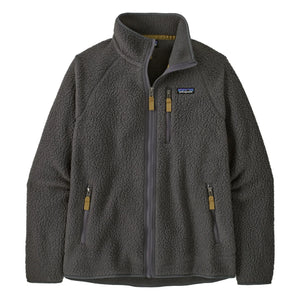 Patagonia - Retro Pile Fermuarlı Polar Geri Dönüştürülmüş Elyaflar | Kömür grisi