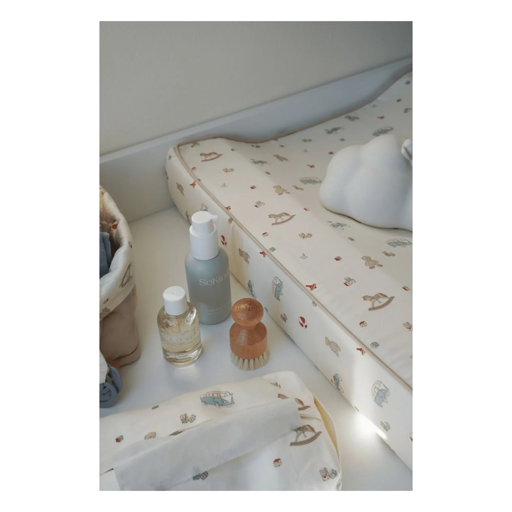 Cam Cam - Vintage Toys wipes kutusu | Bej