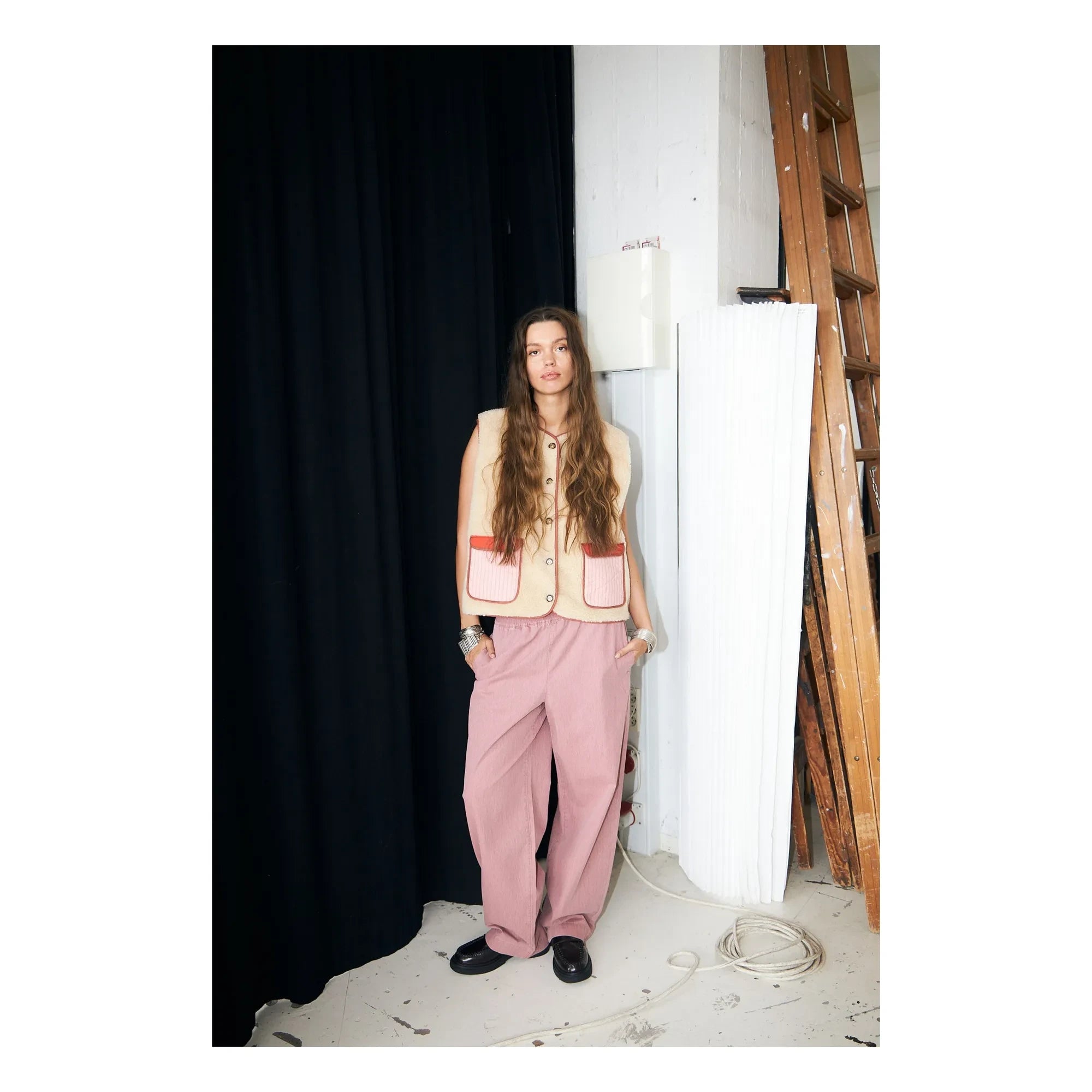 Lollys Laundry - Jace Kolsuz Yelek | Kum