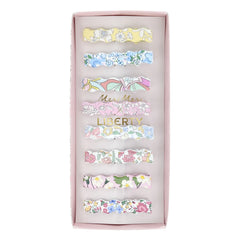 Meri Meri - Saç tokaları - Meri Meri x Liberty - 8'li set
