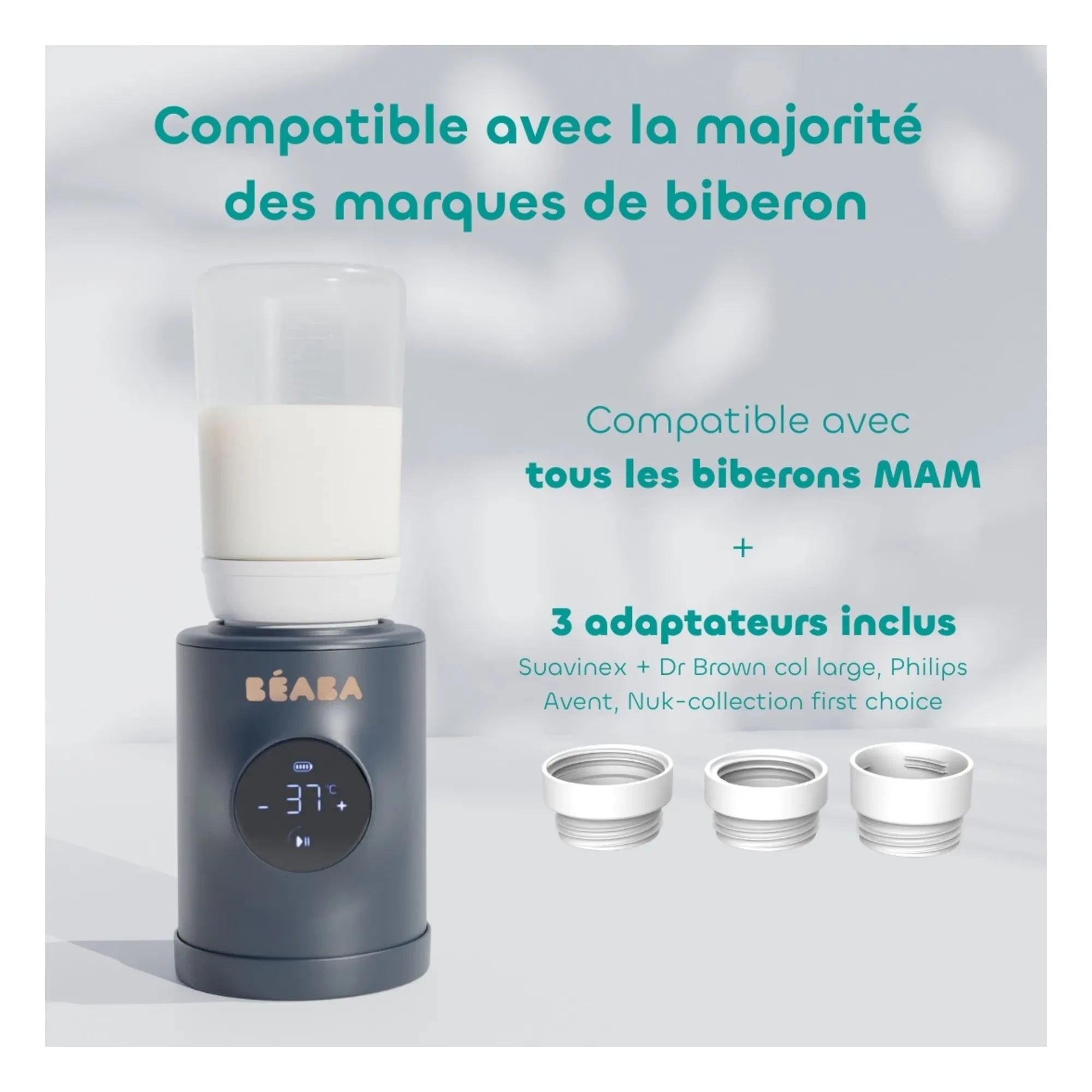 Béaba - Milk Nomad biberon ısıtıcı | Gece mavisi
