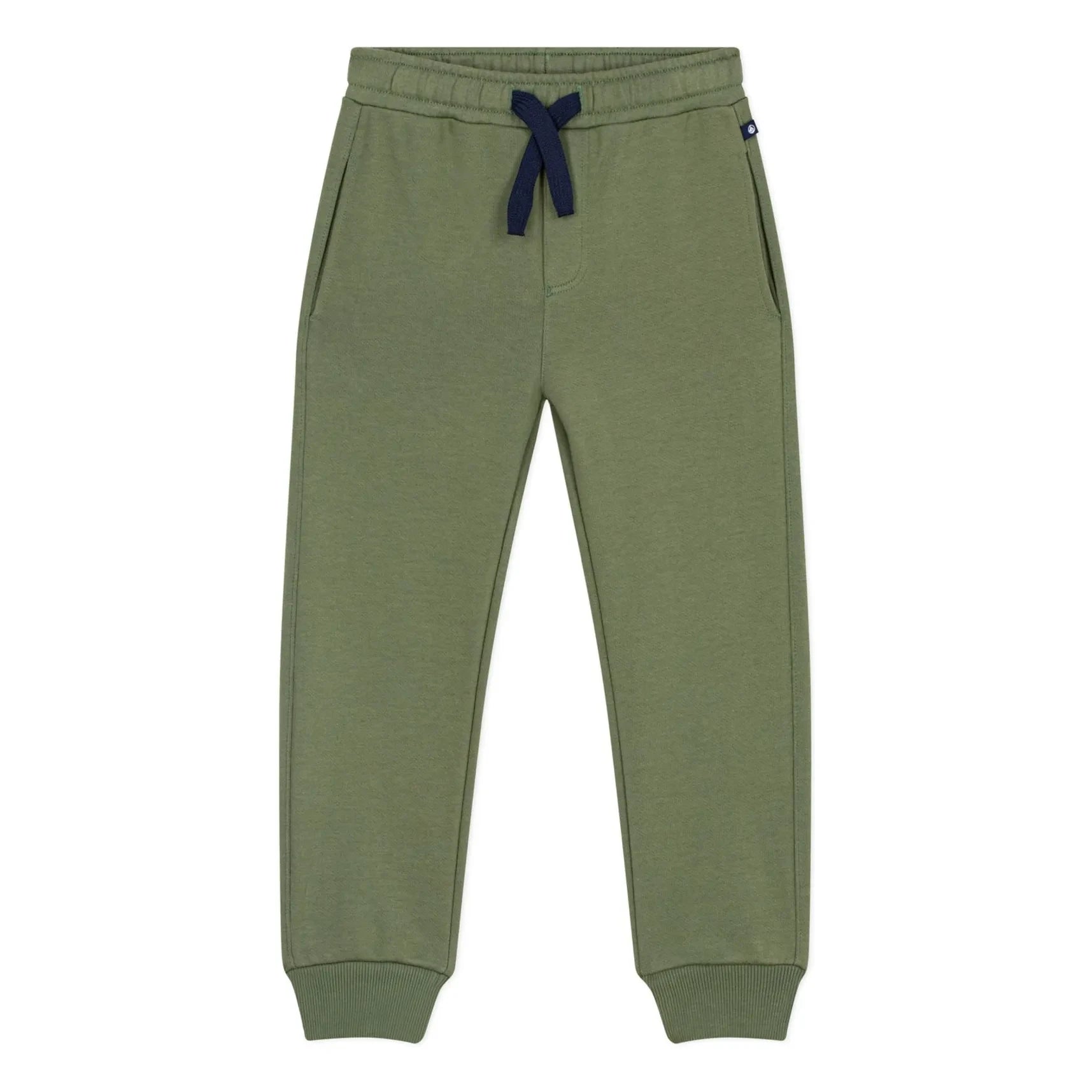 Petit Bateau - Düz polar jogger | Haki